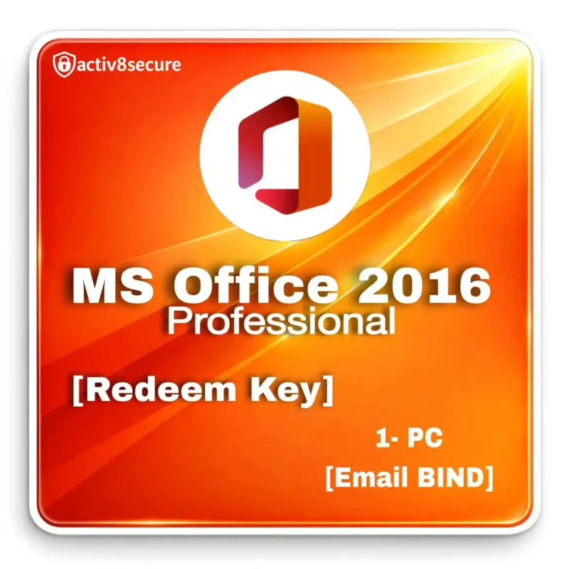 Office 2016 Pro Plus for PC – Email Bind
